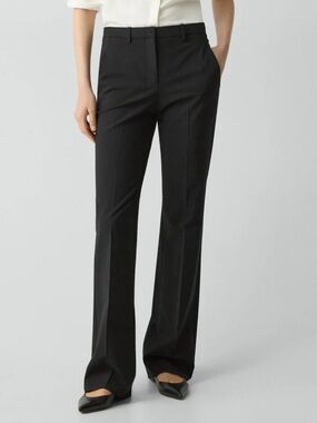 Theory Black Trousers